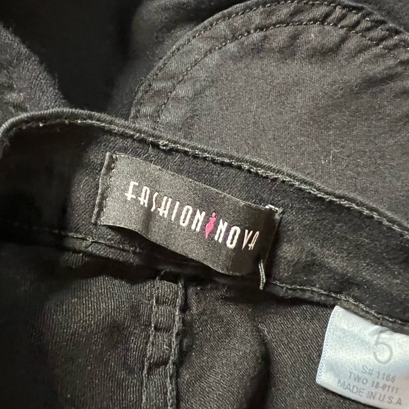 FASHION NOVA high rise stretch skinny jeans black, 5 - Picture 5 of 9